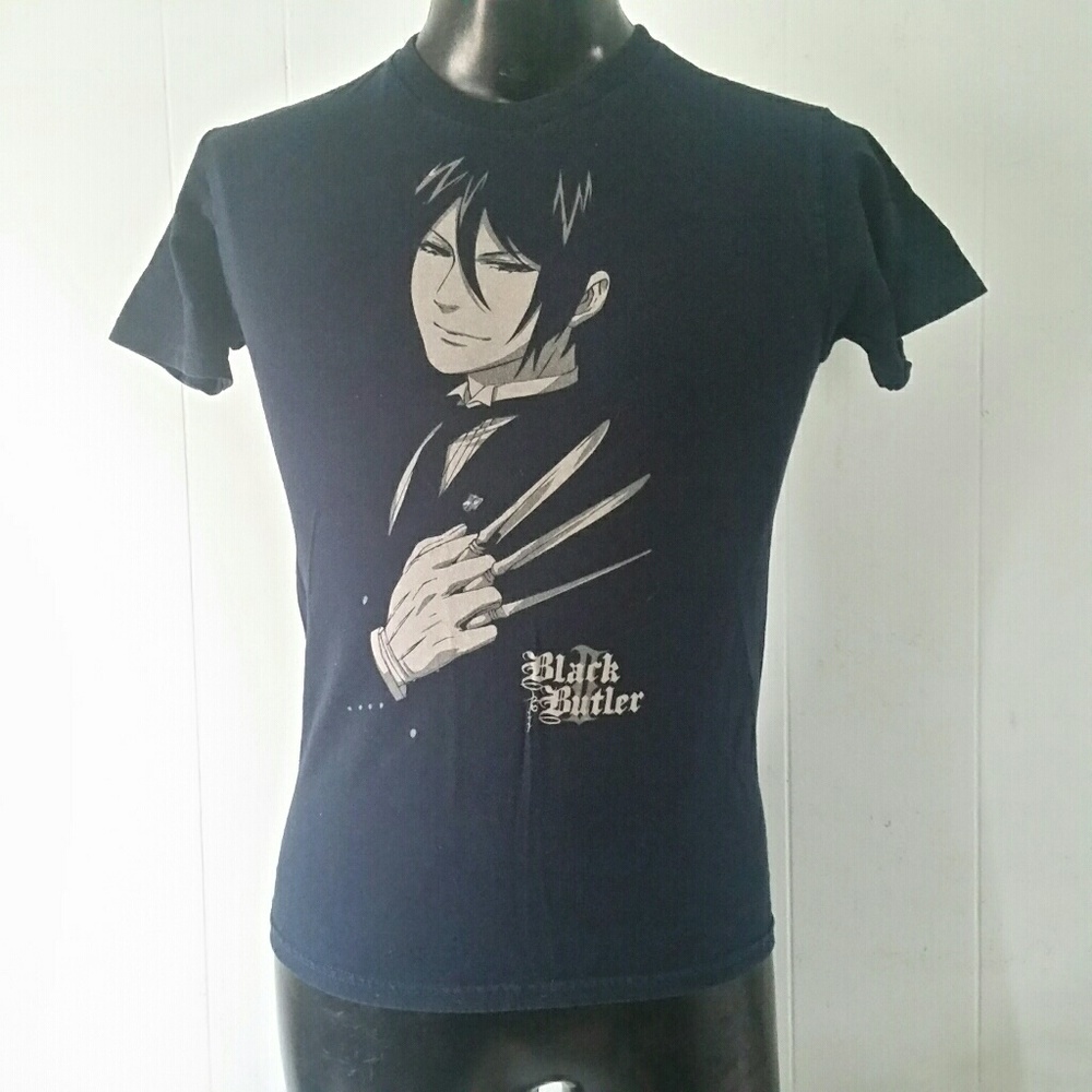 Black Butler Tshirt Anime Tee Cosplay